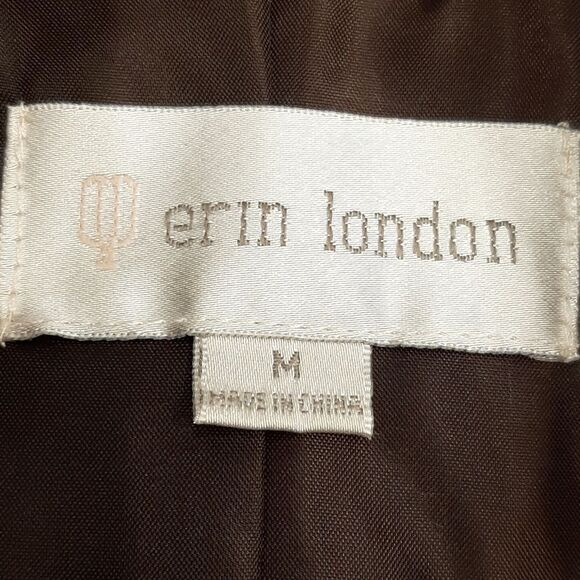 Erin London Brown with Design Puffer Vest - Picture 8 of 12
